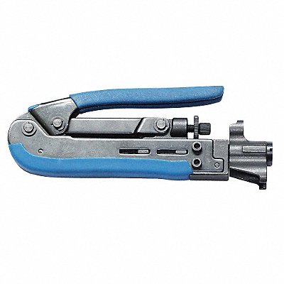 WESTWARD 13H875 Crimper RG-59 RG-6 RG-11 6-7/8 L