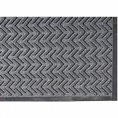 ABILITY ONE 7220020000000 Carpeted Entrance Mat Charcoal 4ft.x6ft.