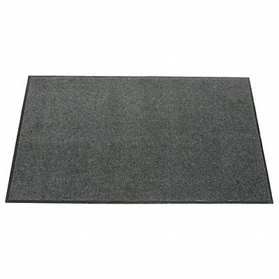 13J107 ABILITY ONE 7220020000000 Carpeted Entrance Mat Charcoal 4ft.x6ft.
