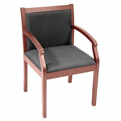 REGENCY 9875CHBK Regent Guest Chair Fabric Black Cherry