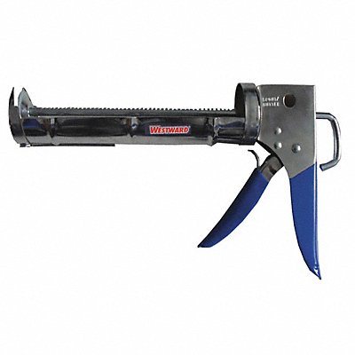 WESTWARD 13J318 Caulk Gun Steel Black/Silver