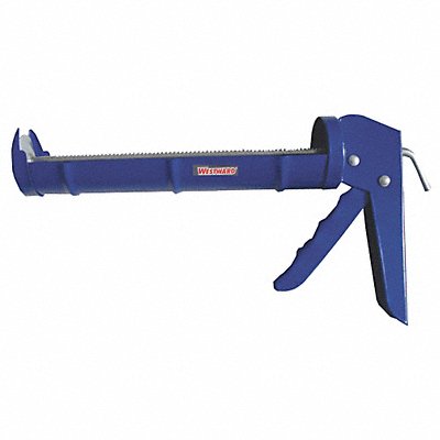 WESTWARD 13J321 Caulk Gun Steel Blue