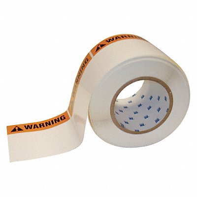 BRADY THTEL1614831WA Arc Flash Label Orng/Bk/Wht Plystr PK2