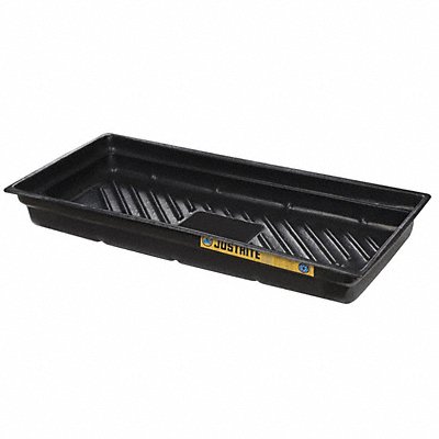 JUSTRITE 28716 Spill Tray 5-1/2 in H 38 in L 26 in W
