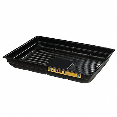 JUSTRITE 28717 Spill Tray 5-1/2 in H 47-1/2 in L