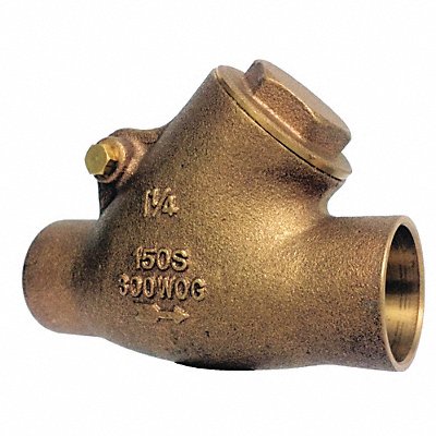 MILWAUKEE VALVE 1509Y2 Swing Y Check Valve 6.375 in Overall L