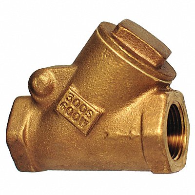 MILWAUKEE VALVE 515Y14 Swing Y Check Valve 2.25 in Overall L