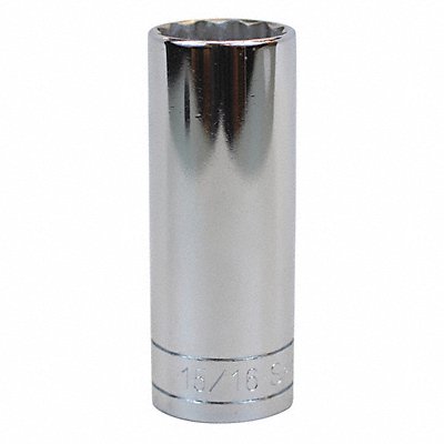 SK PROFESSIONAL TOOLS 40830 Socket Steel Chrome 15/16 in