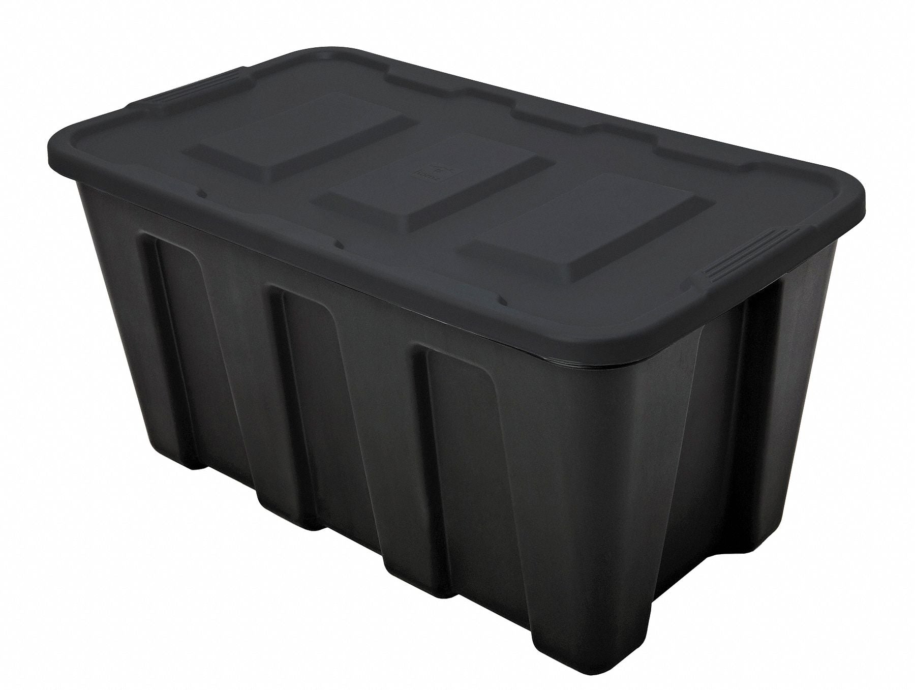 DURABILT 6934GRBBK04 Storage Tote Black Polyethylene