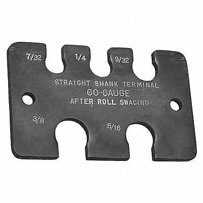 LOOS GAS712 Straight Shank Terminal Gauge 7/32-3/8