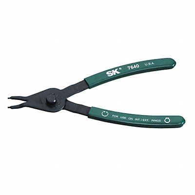 SK PROFESSIONAL TOOLS 7640 Retaining Ring Plier 0.070 Tip Dia.