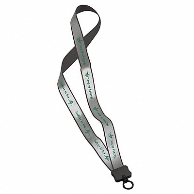 QUALITY RESOURCE GROUP 23GLYSL Lanyard Safety Is For Life PK10