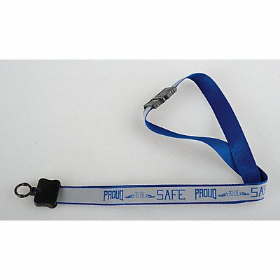 QUALITY RESOURCE GROUP 23GLYPS Lanyard Reflective Proud To Be Safe PK10