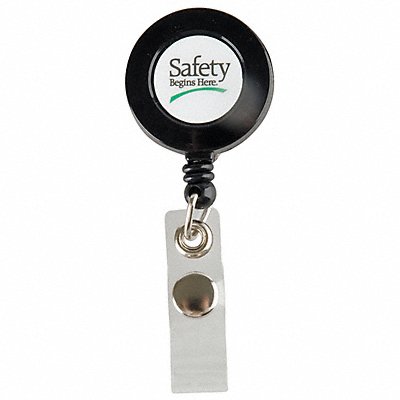 QUALITY RESOURCE GROUP 21GBHSH Badge Holder Strap 1 1/4 inH PK10