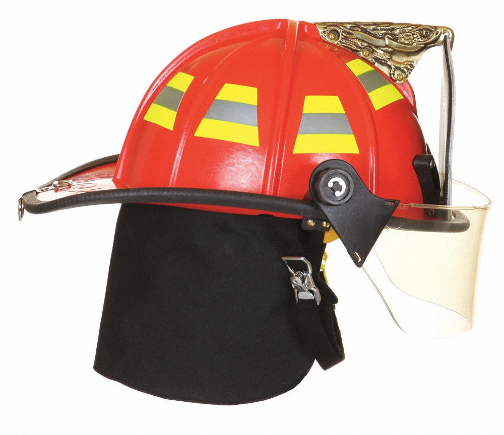 FIRE-DEX 1910H951 Fire Helmet Traditional White