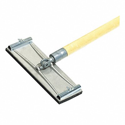 WESTWARD 13P490 Pole Sander w/Wood Pole 9 x 3-1/4 In