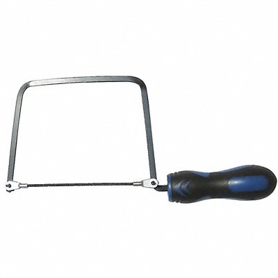 WESTWARD 13P497 Coping Saw 6 In L Soft Grip Carbide