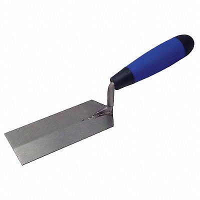WESTWARD 13P522 Margin Trowel 8inL 2inW Carbon Steel