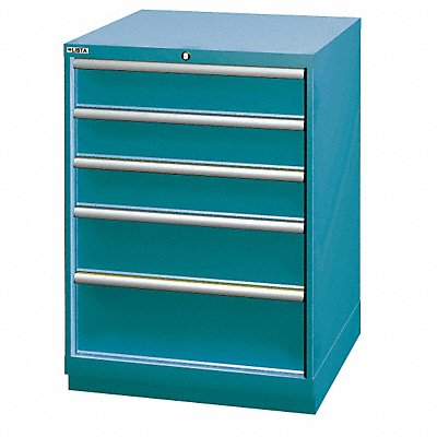 LISTA XSSC09000501CB Mod Drwr Cab 41-3/4 H 5 Drwr Clssc Blue