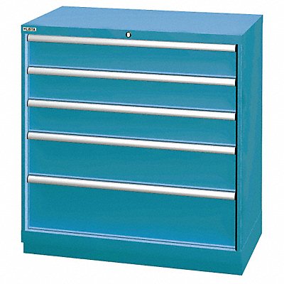 LISTA XSHS09000501CB Mod Drwr Cab 41-3/4 H 5 Drwr Clssc Blue