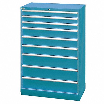 LISTA XSHS13500902CB Mod Drwr Cab 59-1/2 H 9 Drwr Clssc Blue