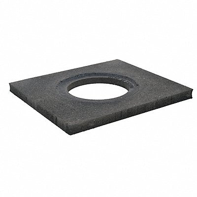 GRAINGER 375210 Trim Line Base Black 10 lb 15 in W