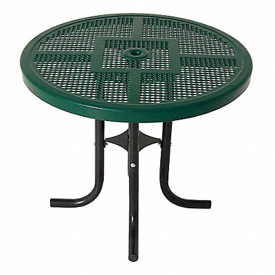 ULTRASITE 361LRDPGreen Picnic Table 36 Dia Green