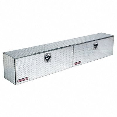 WEATHER GUARD 396002 Topside Truck Box Silver 96-1/4 in W