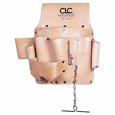 CLC W500 Tan Tool Pouch Leather