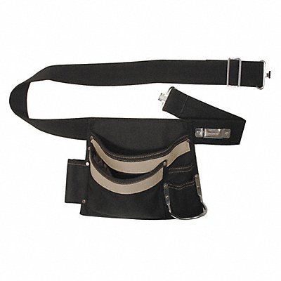 WESTWARD 13T129 Black Tool Belt Polyester