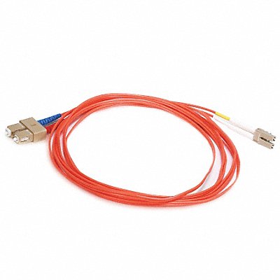MONOPRICE 2628 Fiber Cord Duplex LC SC 3m Orange