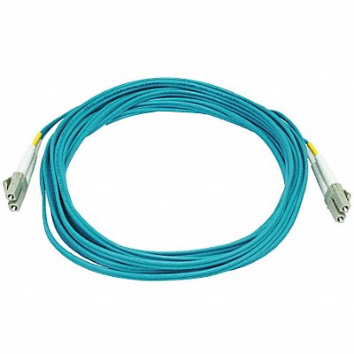 MONOPRICE 6388 Fiber Cord Duplex LC LC 5m Aqua