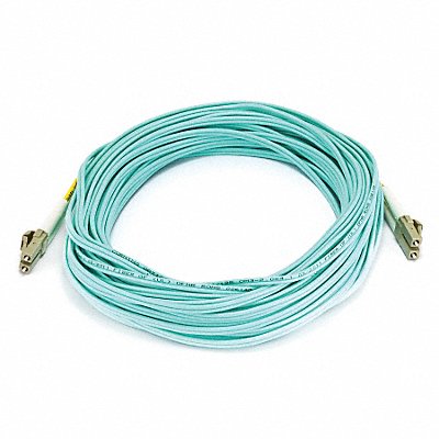 MONOPRICE 7622 Fiber Cord Duplex LC LC 15m Aqua