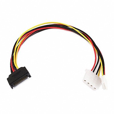 MONOPRICE 7642 SATA(M)/Molex 4pin/4pin Pwr Cable 12in