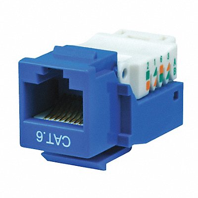 MONOPRICE 1040 Datacom Jack Cat6 Tooless Blue