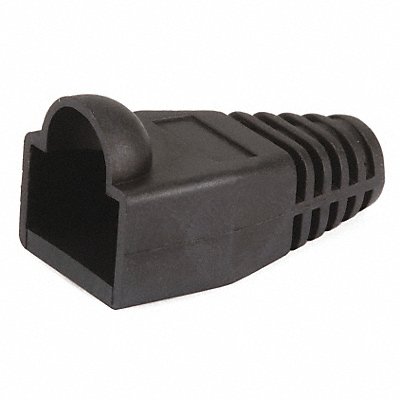 MONOPRICE 7249 Relief Boot RJ45 Black PK50