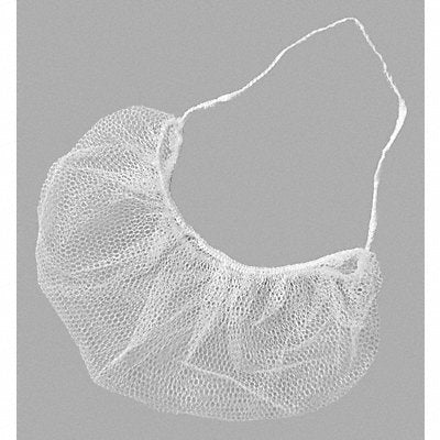 ACTION CHEMICAL BN18W Beard Cover White Universal PK1000