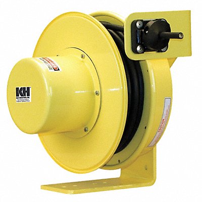 KH INDUSTRIES RTFP4LWWB10K Cord Reel 50ft 10 AWG Bare 600VAC