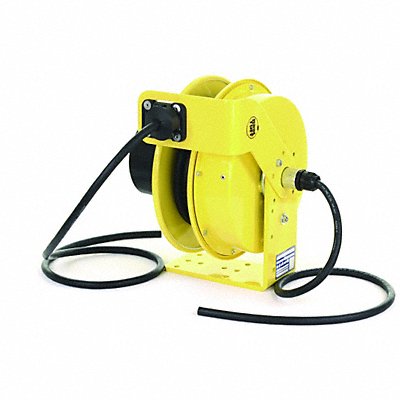 KH INDUSTRIES RTFD3LWWB12G Cord Reel 30ft 12 AWG Bare 600VAC
