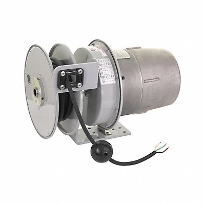 KH INDUSTRIES RTSD3LWWB14K Haz Loc Cord Reel 50ft 14 AWG Bare 600V