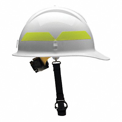 BULLARD FCWHR Fire Helmet White Thermoplastic