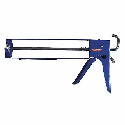 WESTWARD 13W868 Caulk Gun Steel Blue