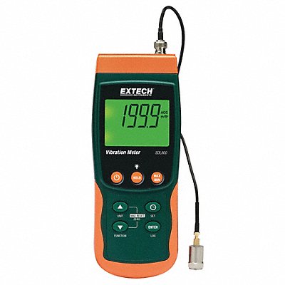 EXTECH SDL800 Vibration Meter +/-5%Acc LCD