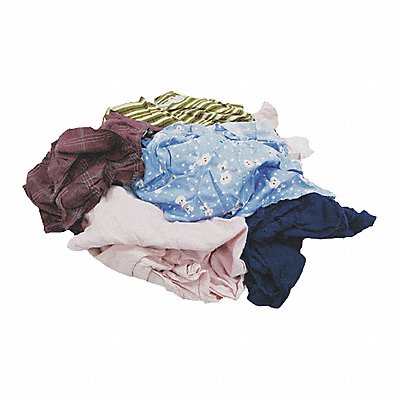 GRAINGER 13525N Cloth Rag Reclaimed Size Varies