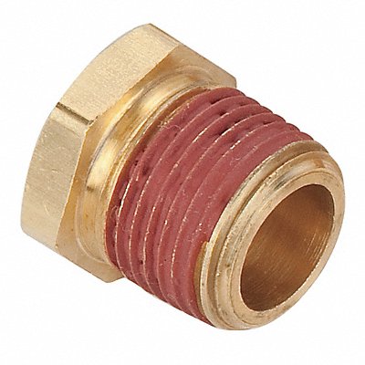 PARKER VS209P86 Reducing Bushing Brass 1/2 x 3/8 in