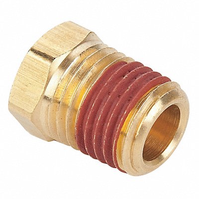 PARKER VS218P6 Hex Head Plug Brass 3/8 Pipe Size MNPT