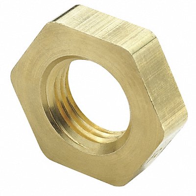 PARKER 2WLZB Bulkhead Locknut Brass Strt Thread 1/8In