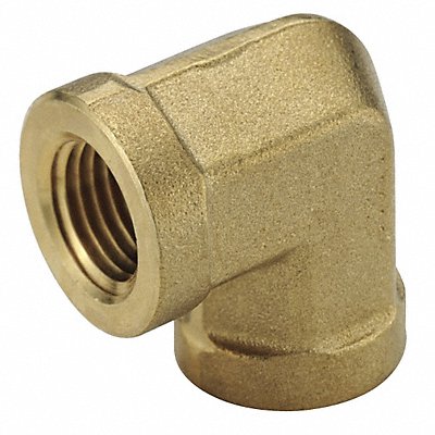 PARKER 1200P66 90 Extruded Elbow Brass 3/8 in MNPT