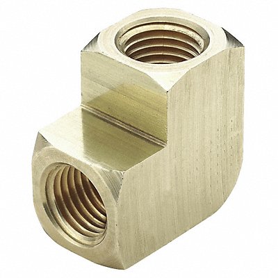 PARKER 2200P88 90 Extruded Elbow Brass 1/2 in FNPT