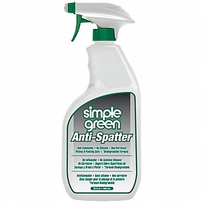 SIMPLE GREEN 1410000000000 Antispatter 32 oz Spray Bottle Clear